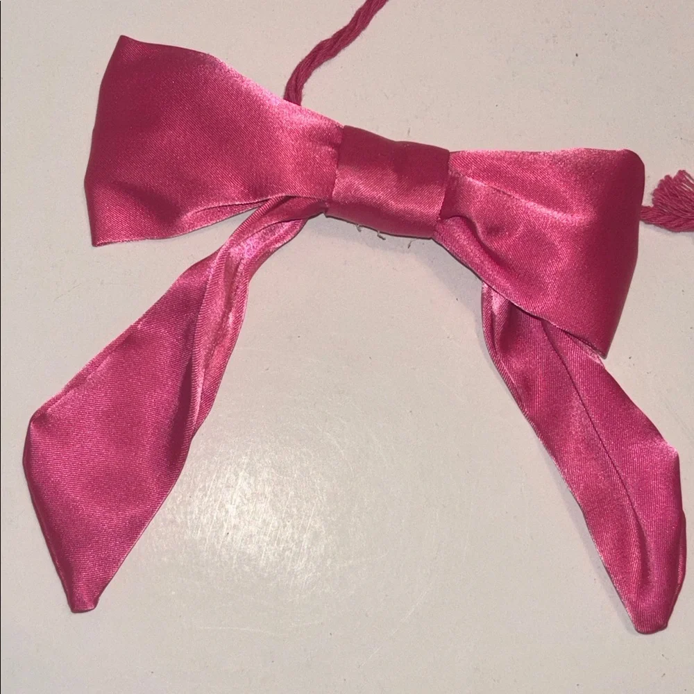 Pink Bow Garland 6 Ft Pink Garland set of 2